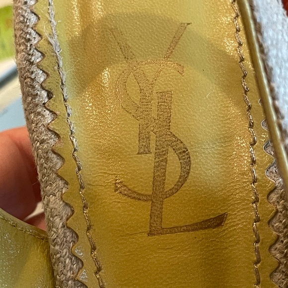 Yves Saint Laurent Slingback Heels~Size37.5 - Picture 8 of 9